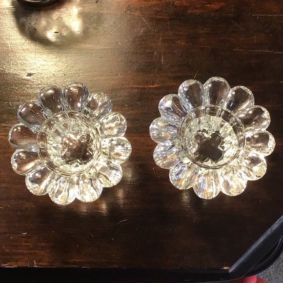 Other - Crystal candle holders